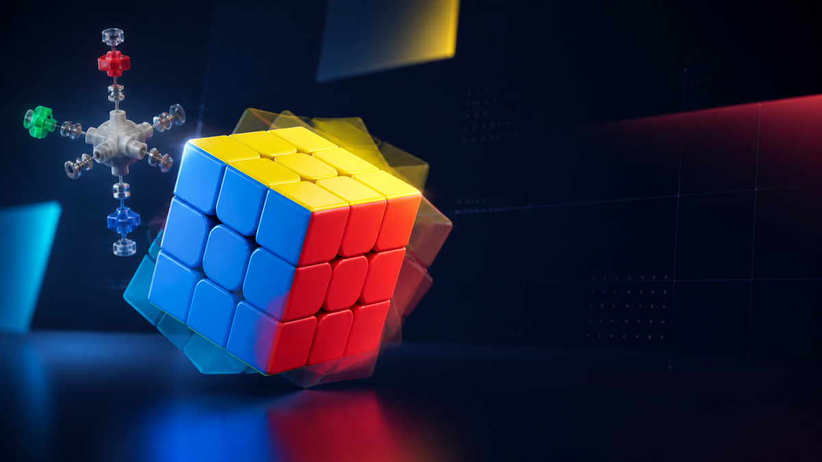 Rubik’s Cube professionnel 3x3 et mécanisme magnétique — guide Cube Lab
