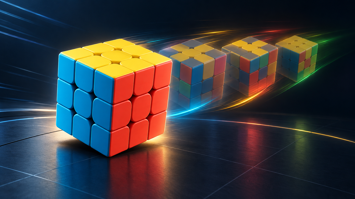 Méthode CFOP du Rubik’s Cube 3x3 : guide intermédiaire