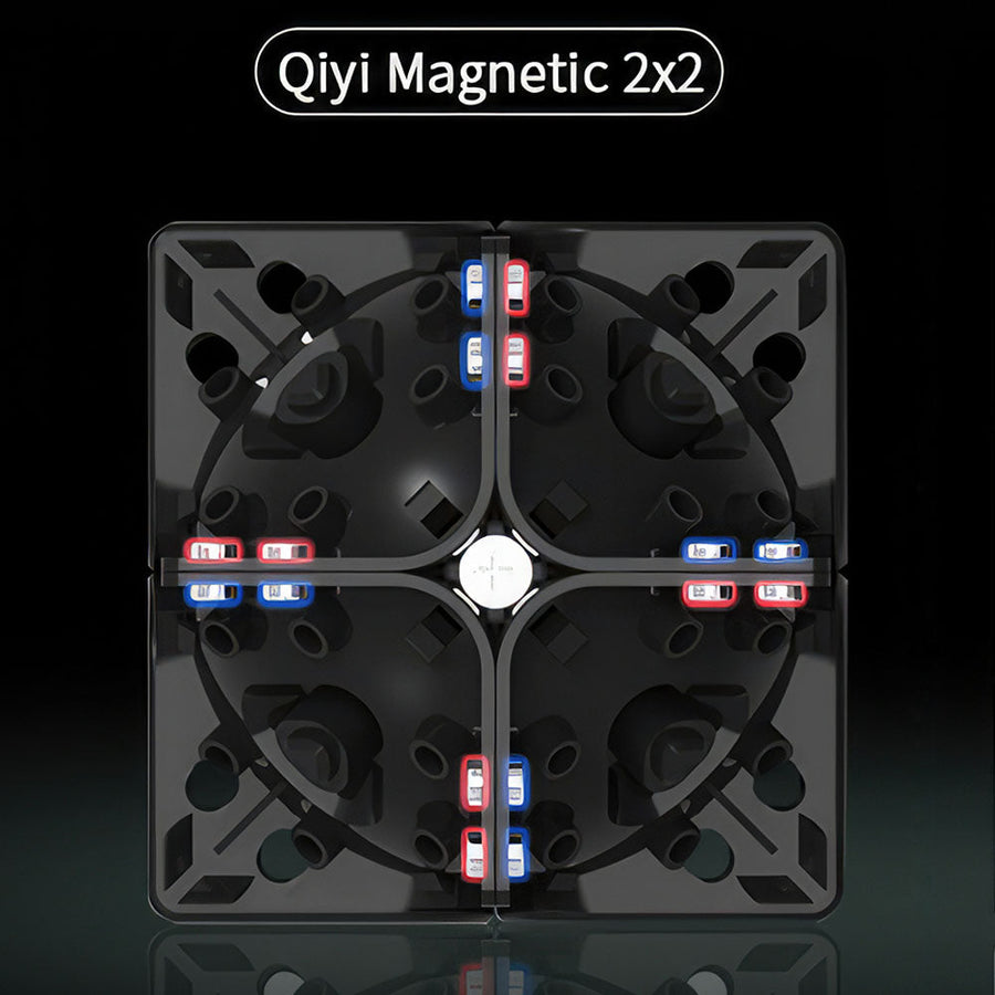 Rubik’s Cube 2x2 QiYi MS Magnétique – vue 4
