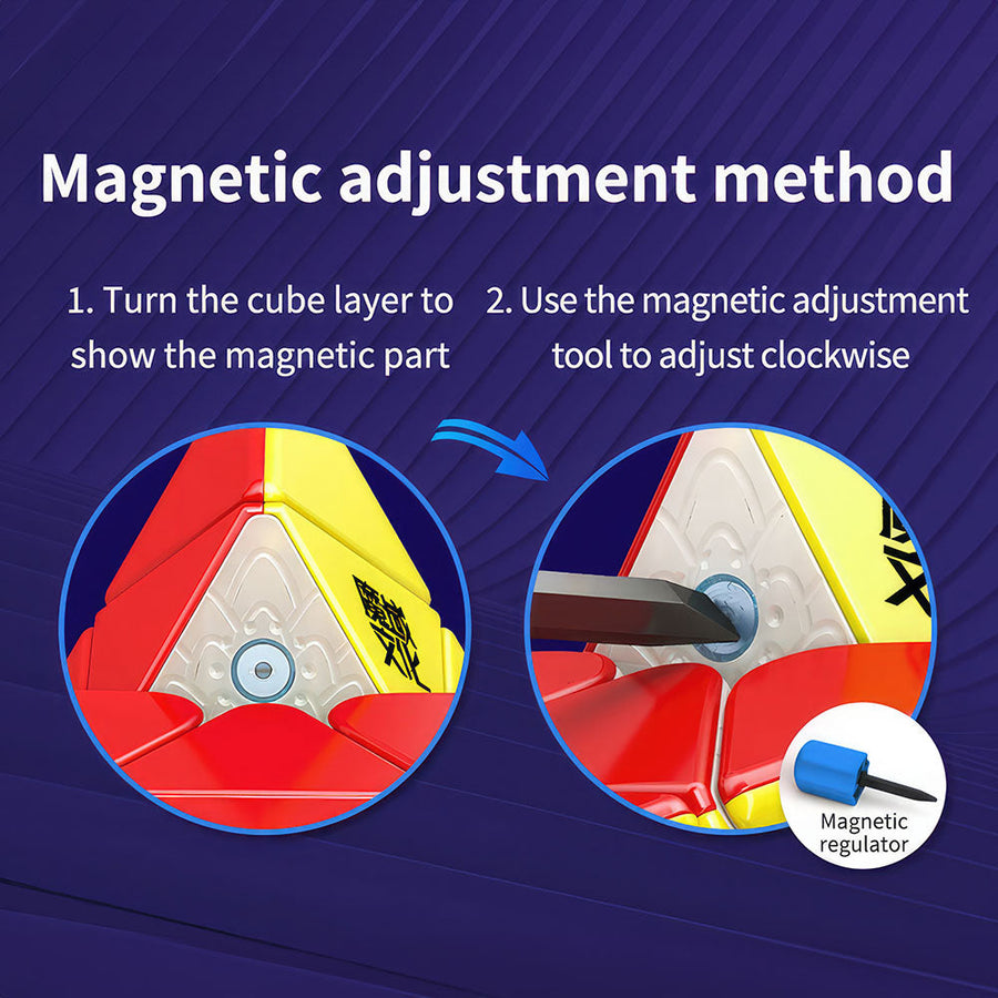 Pyraminx MoYu Weilong Magnétique — vue 4