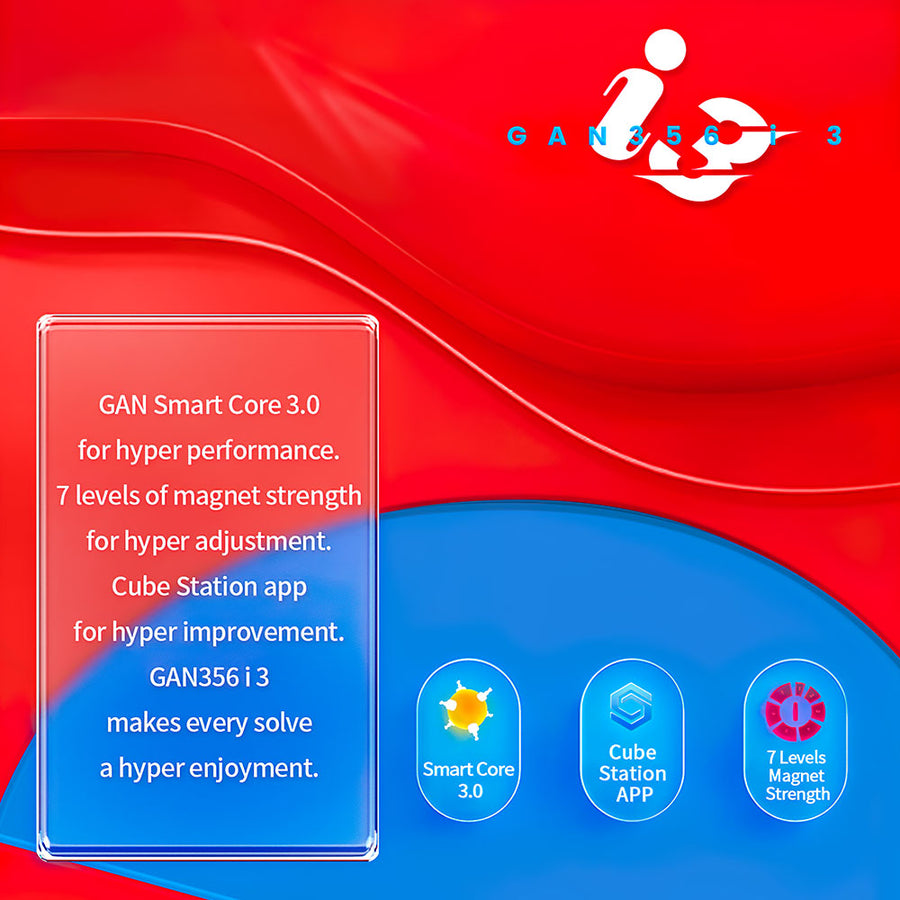 Speed Cube 3x3 GAN i3 — vue 4
