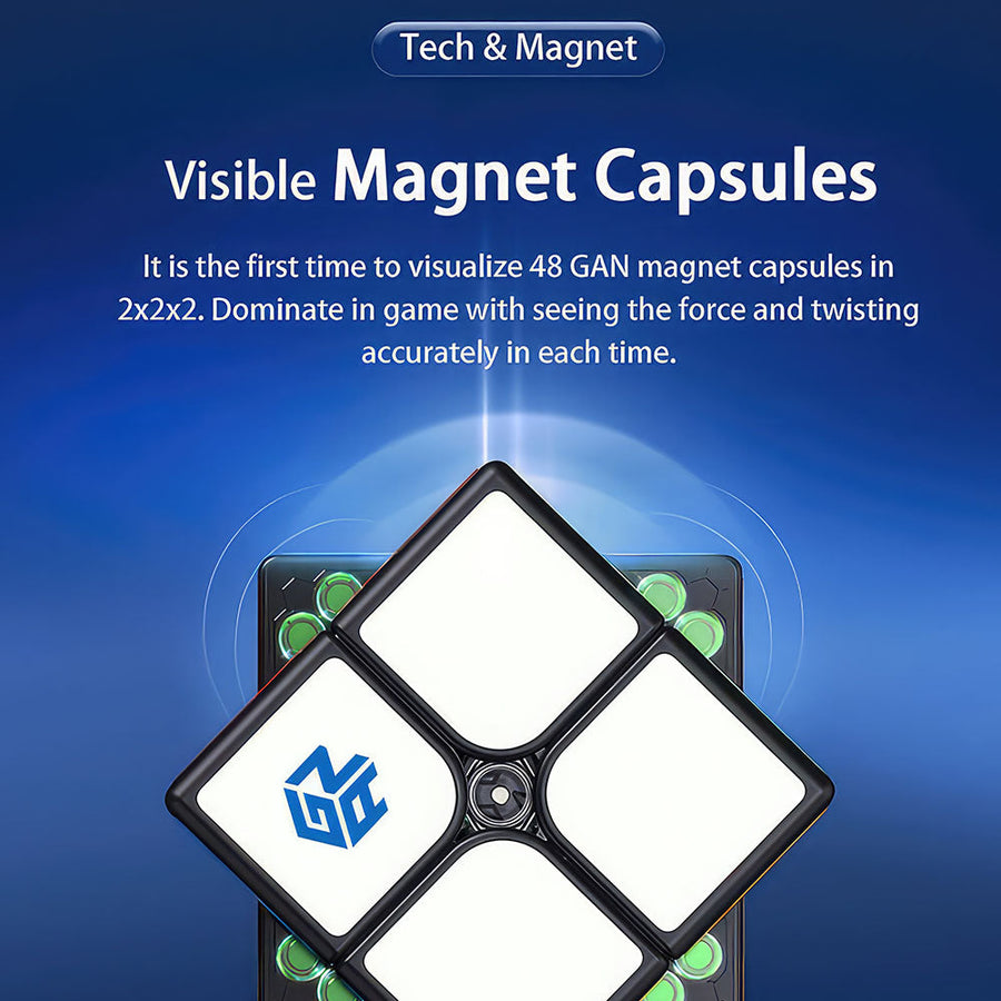 Cube magnétique 2x2 GAN 251 — vue 4