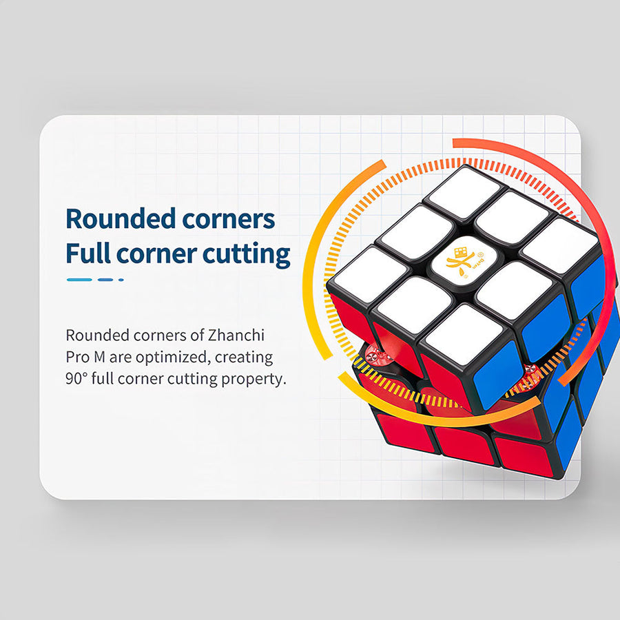 Cube magnétique 3x3 DaYan ZhanChi Pro — vue 4