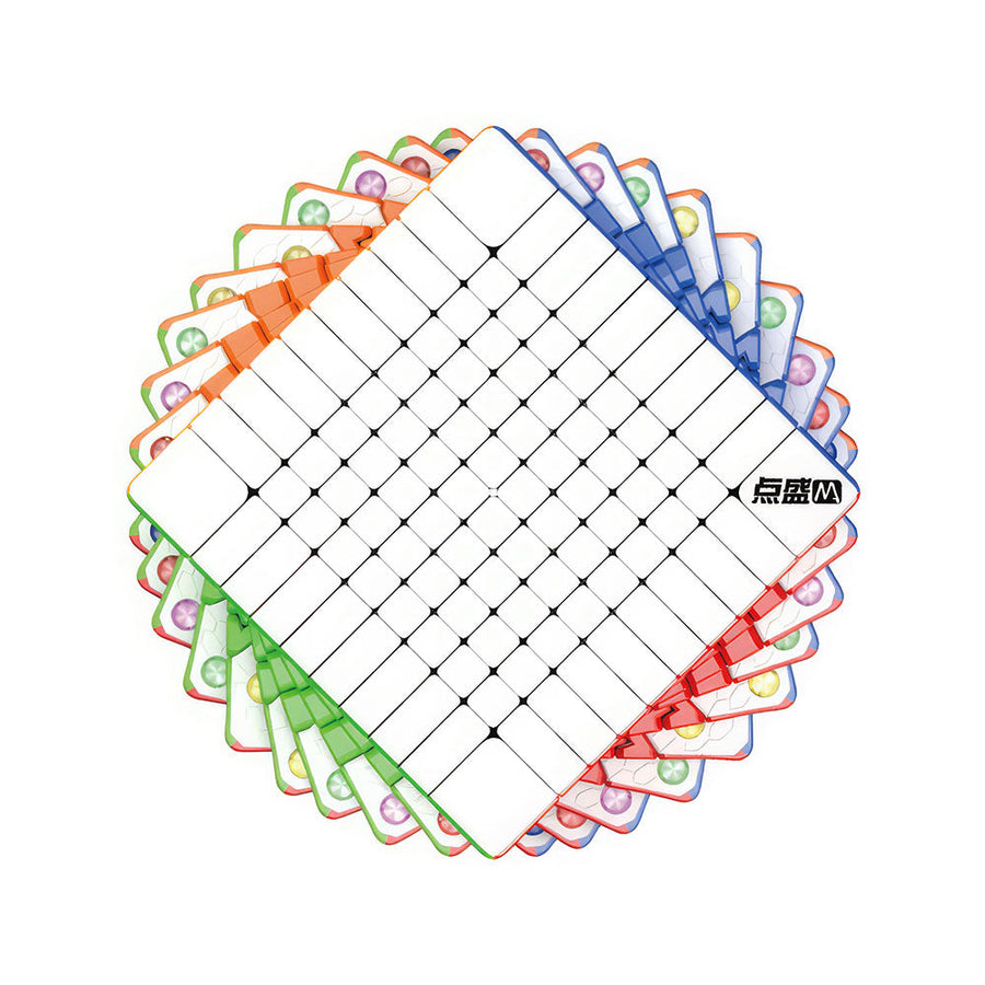 Rubik’s Cube 11x11 DianSheng Galaxy Magnétique – vue 2