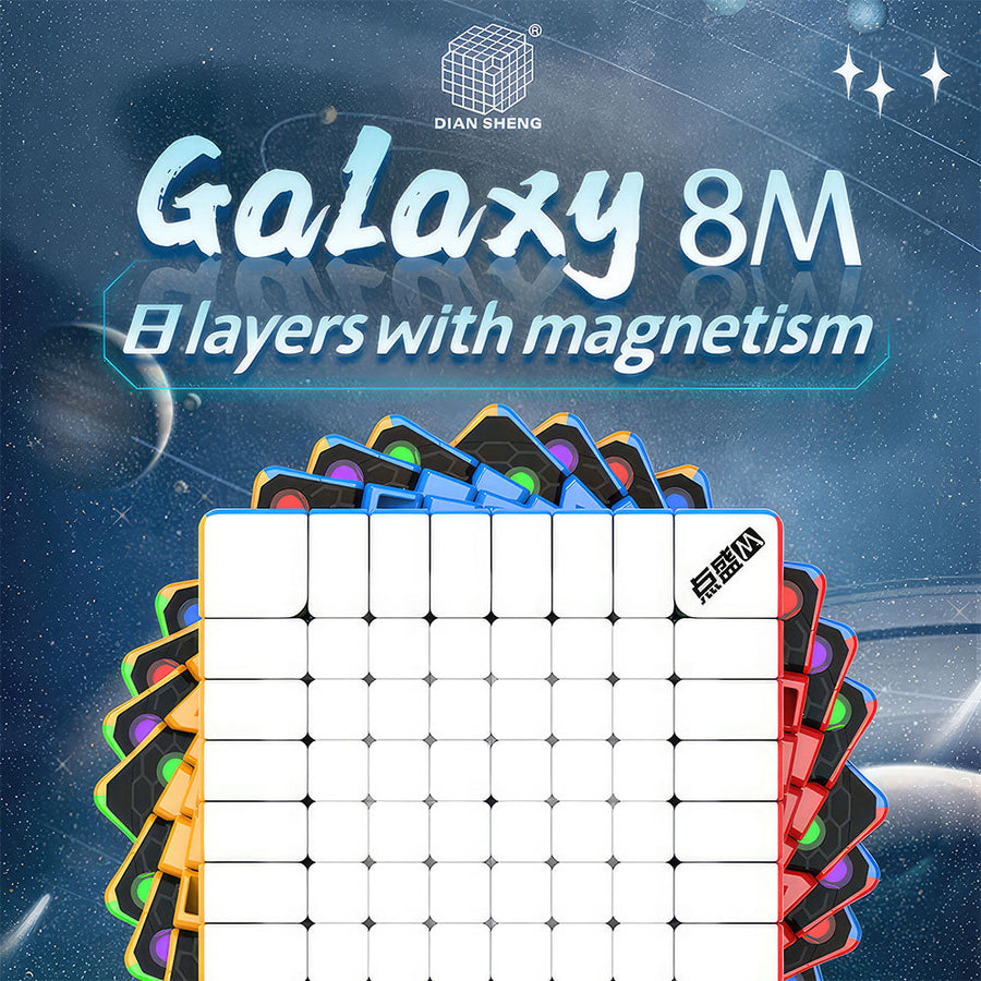 Rubik’s Cube 9x9 DianSheng Galaxy Magnétique – vue 3