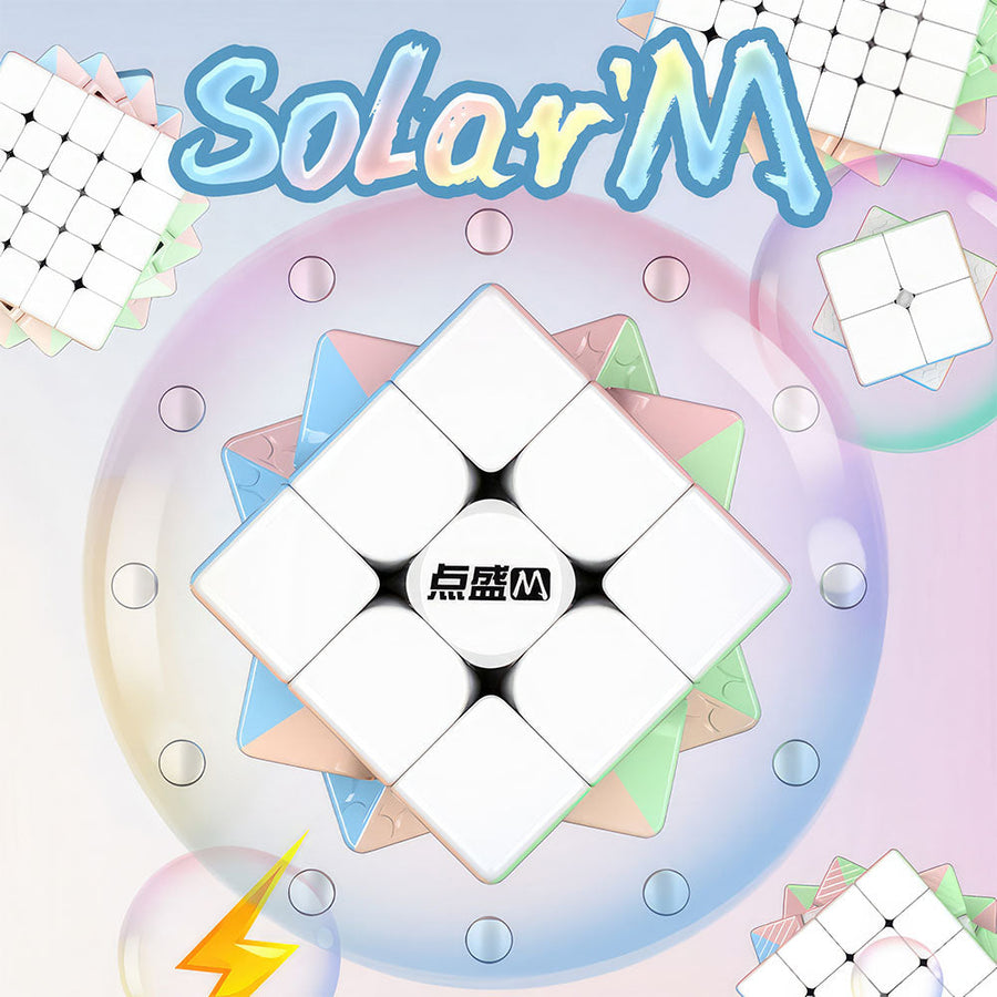 Rubik's Cube Pastel DianSheng Solar Magnétique
