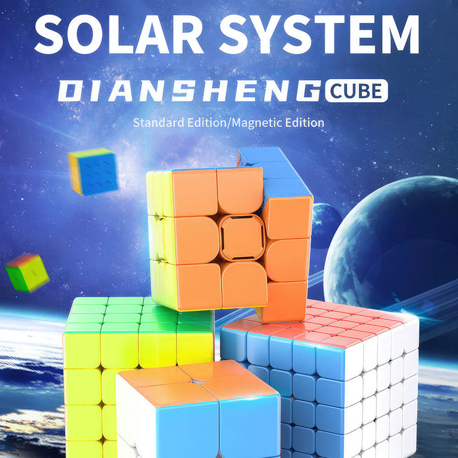 Cube magnétique 3x3 DianSheng — vue 2