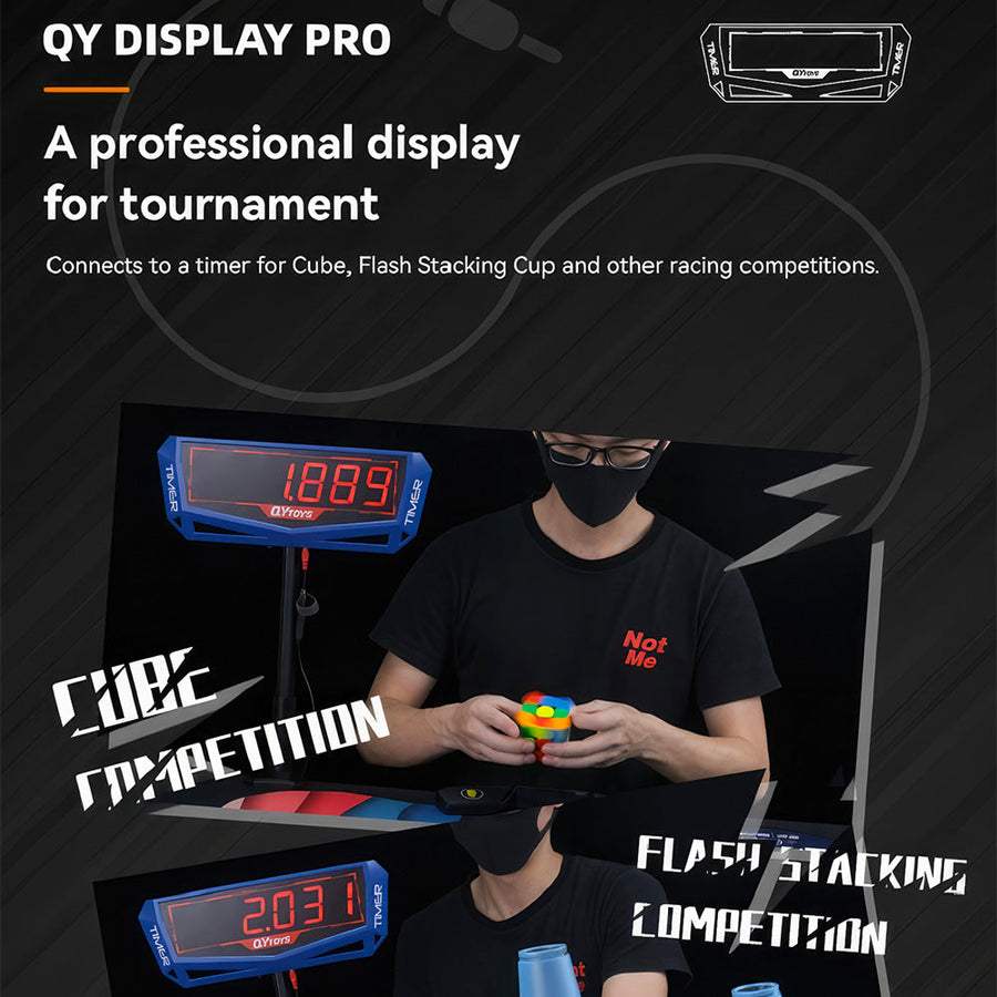 Qiyi Timer Display – vue 3