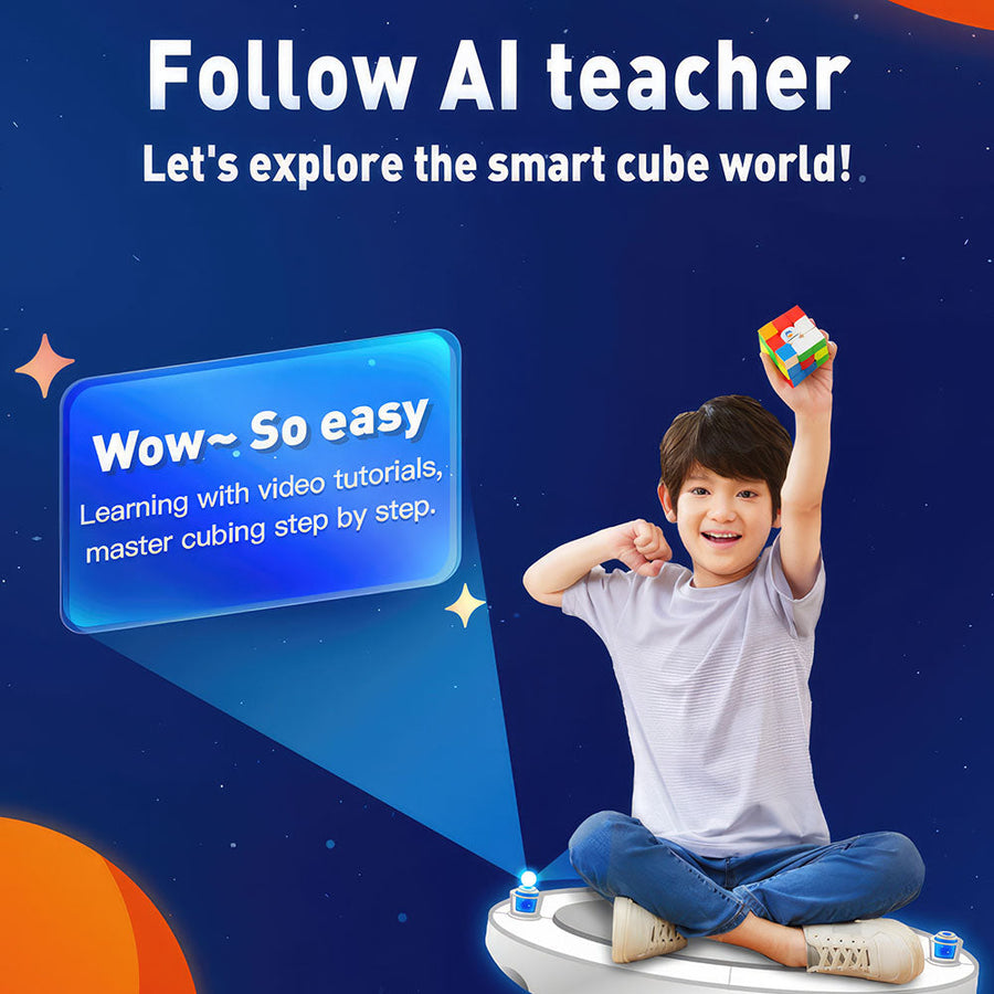 Speed Cube 3x3 GAN Monster GO AI — vue 4
