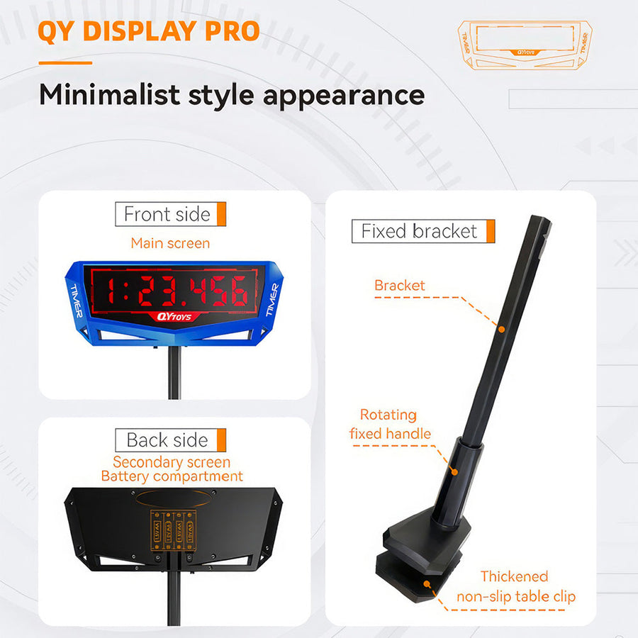 Qiyi Timer Display – vue 2