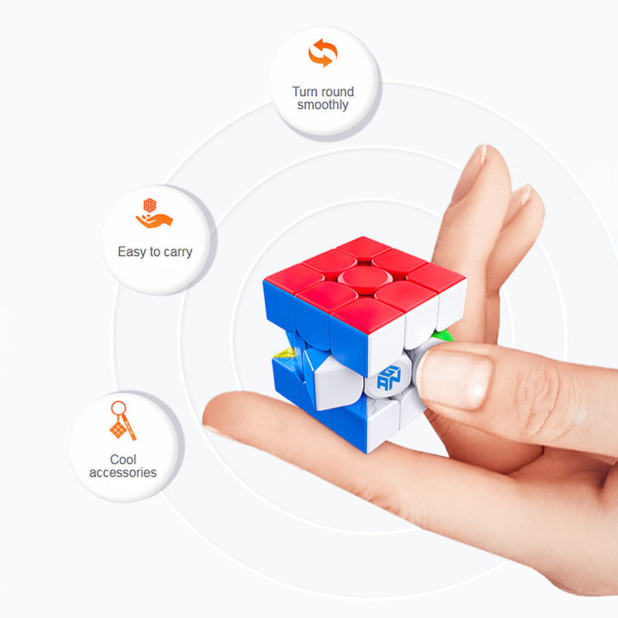 Rubik’s Cube 3x3 GAN 330 Keychain – vue 3