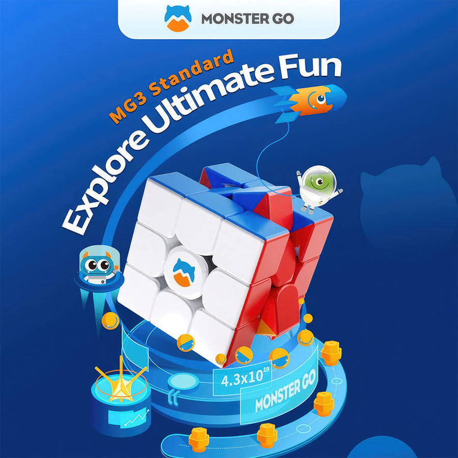 Cube 3x3 GAN Monster GO — vue 2