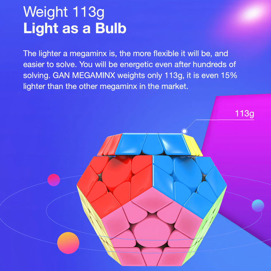 Megaminx GAN Magnétique — vue 4