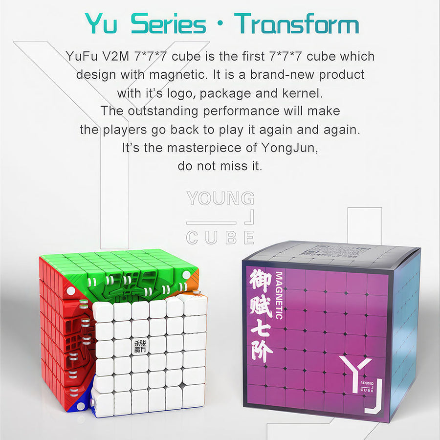 Rubik’s Cube 7x7 YJ Yufu V2 M – vue 3