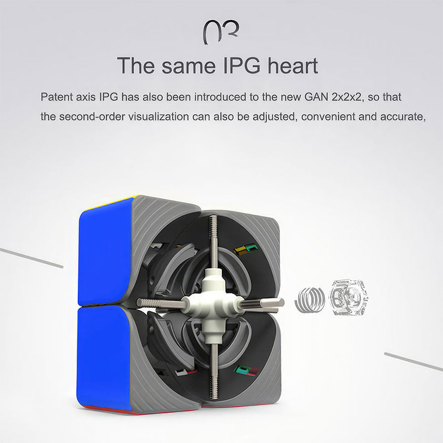 Speed Cube 2x2 GAN 249 V2 — vue 4