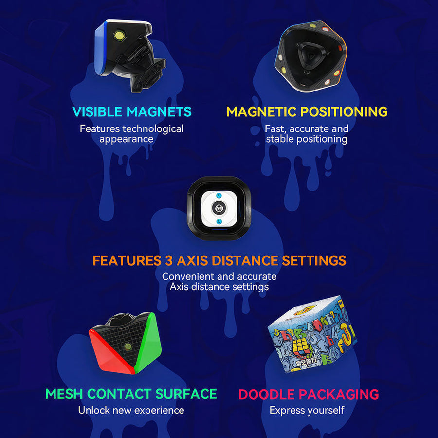 Rubik’s Cube 5x5 QiYi MP M – vue 3