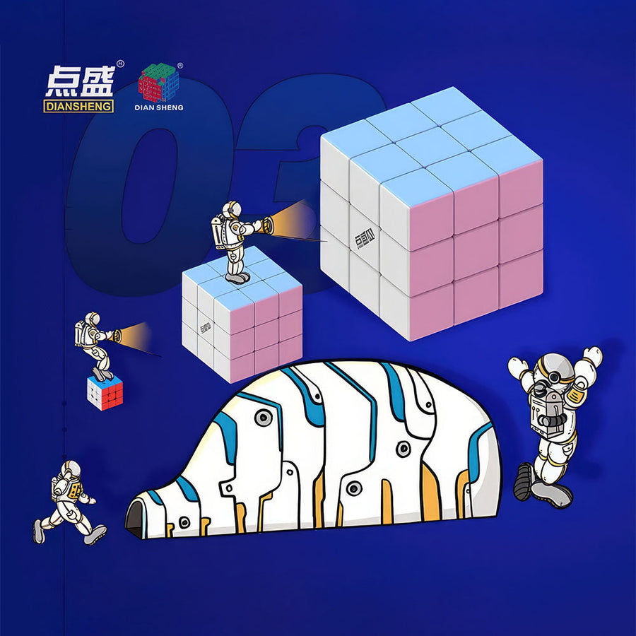 Rubik’s Cube 3x3 DianSheng Super Giant – vue 3