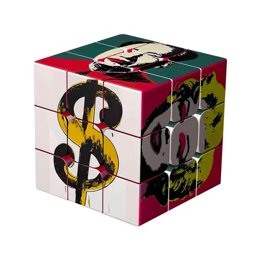 Rubik Cube POP Art — vue 3