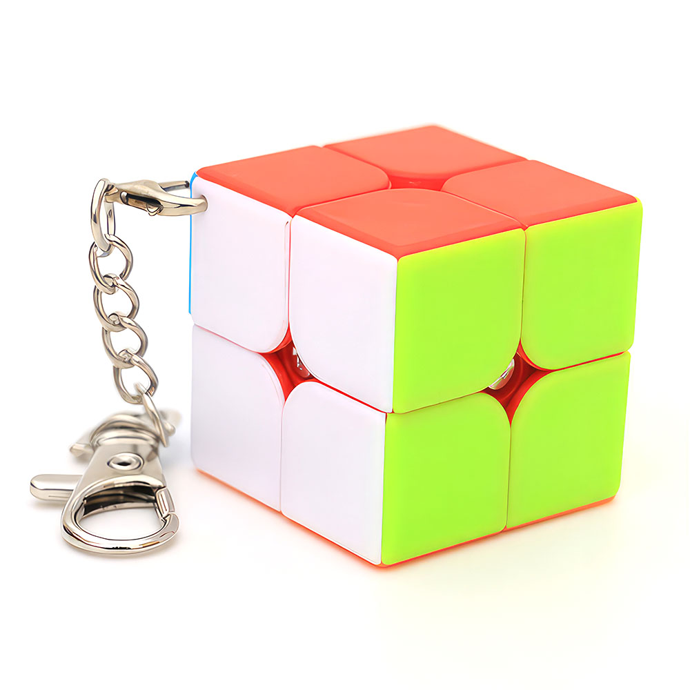 Rubik’s Cube 2x2 Keychain – vue 1