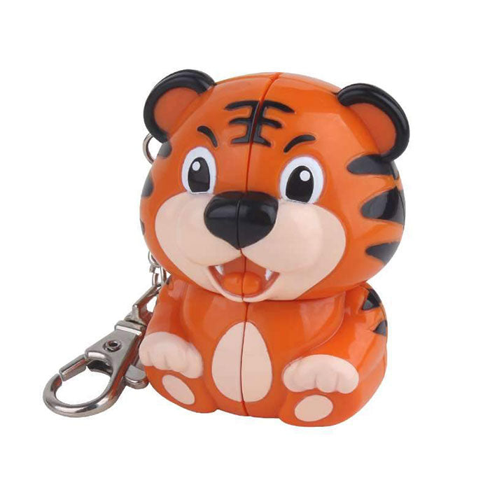 Porte-Clé Rubik's Cube Tigre – vue 1
