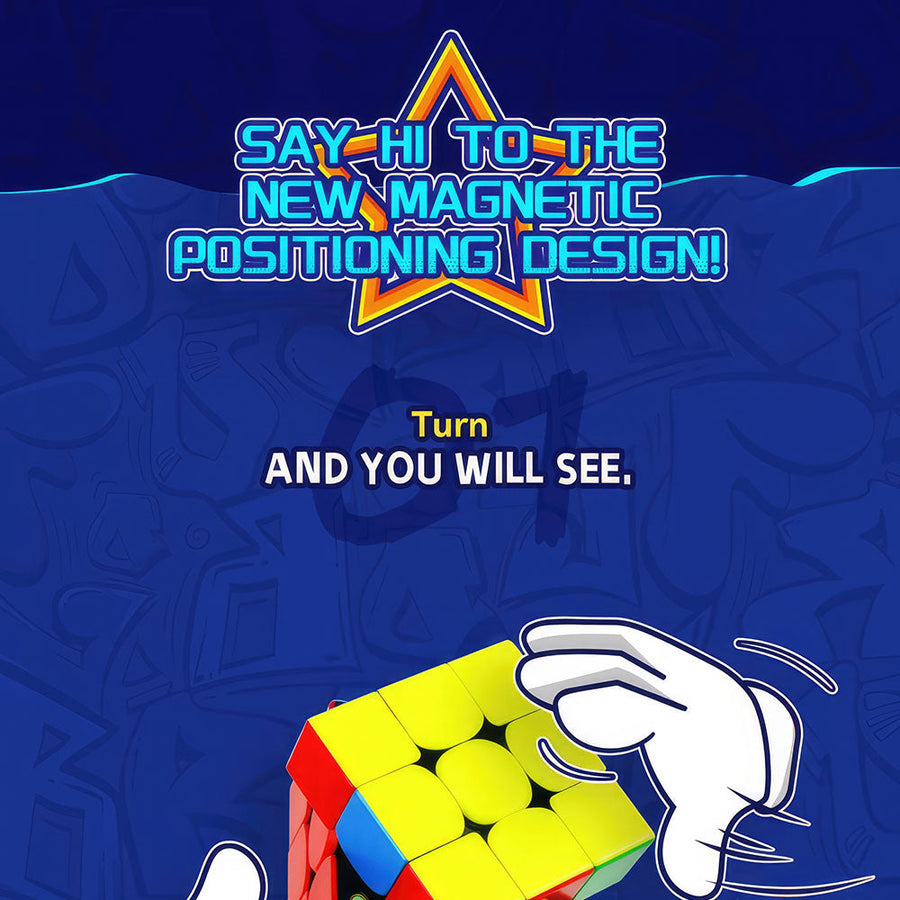 Cube magnétique 3x3 QiYi MP — vue 4