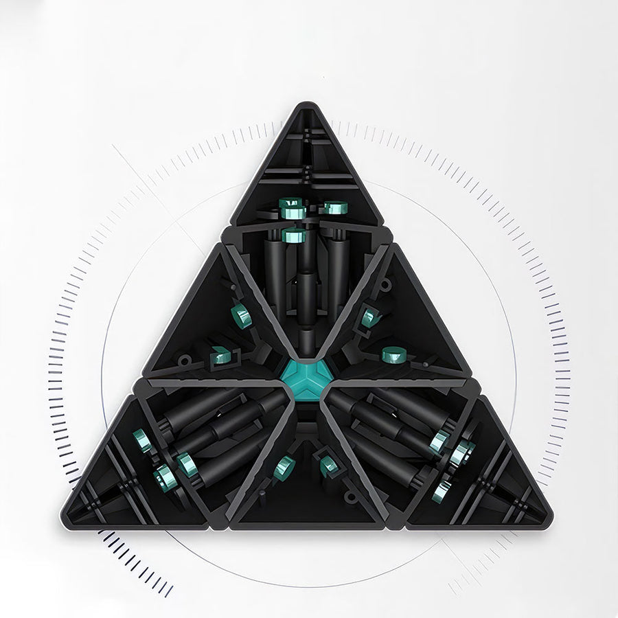 Pyraminx YJ YuLong V2 Magnétique — vue 3