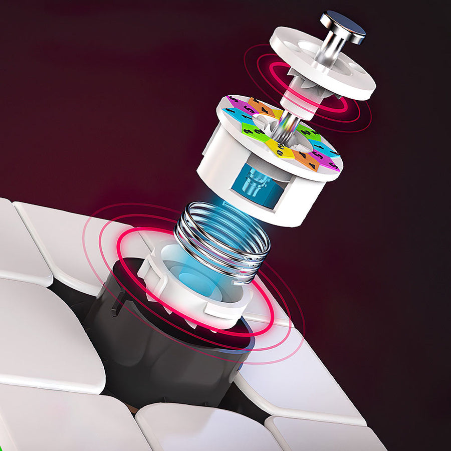 Cube magnétique 3x3 QiYi X-Man Tornado V2 — vue 3