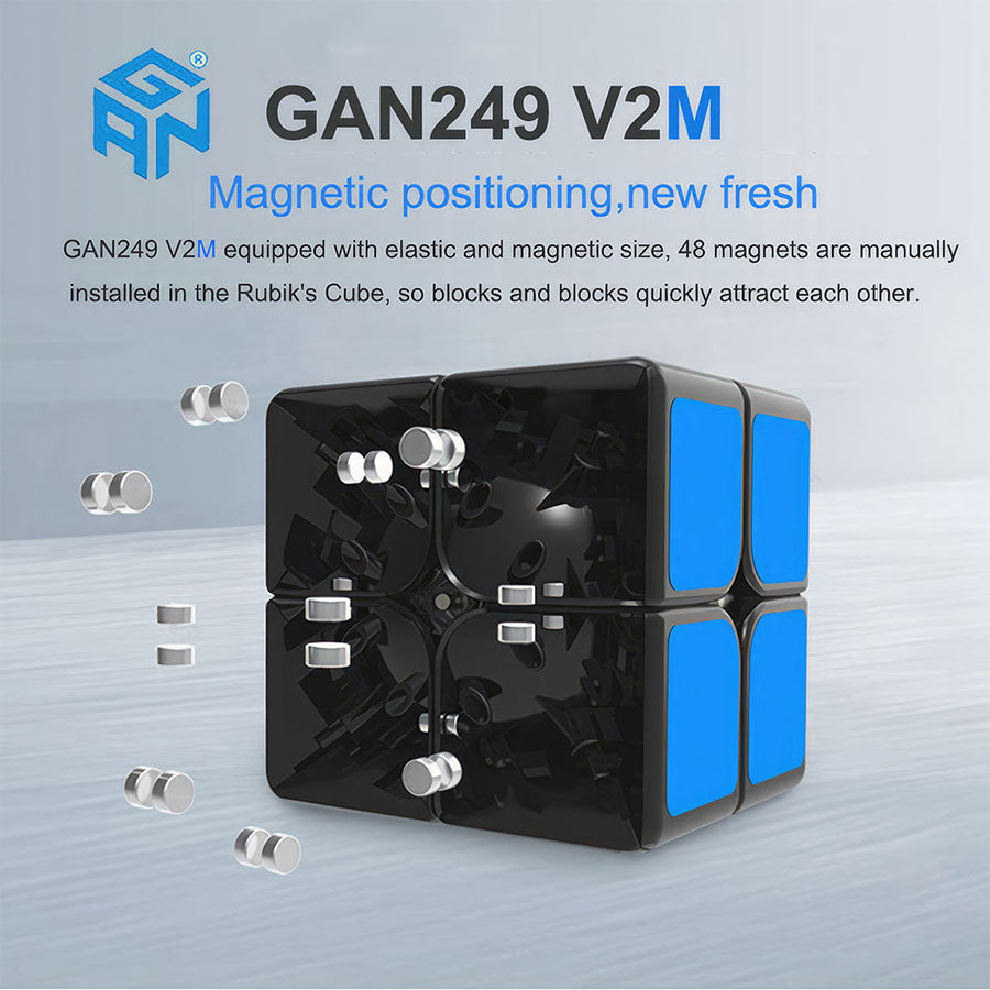 Cube magnétique 2x2 GAN 249 V2 — vue 2