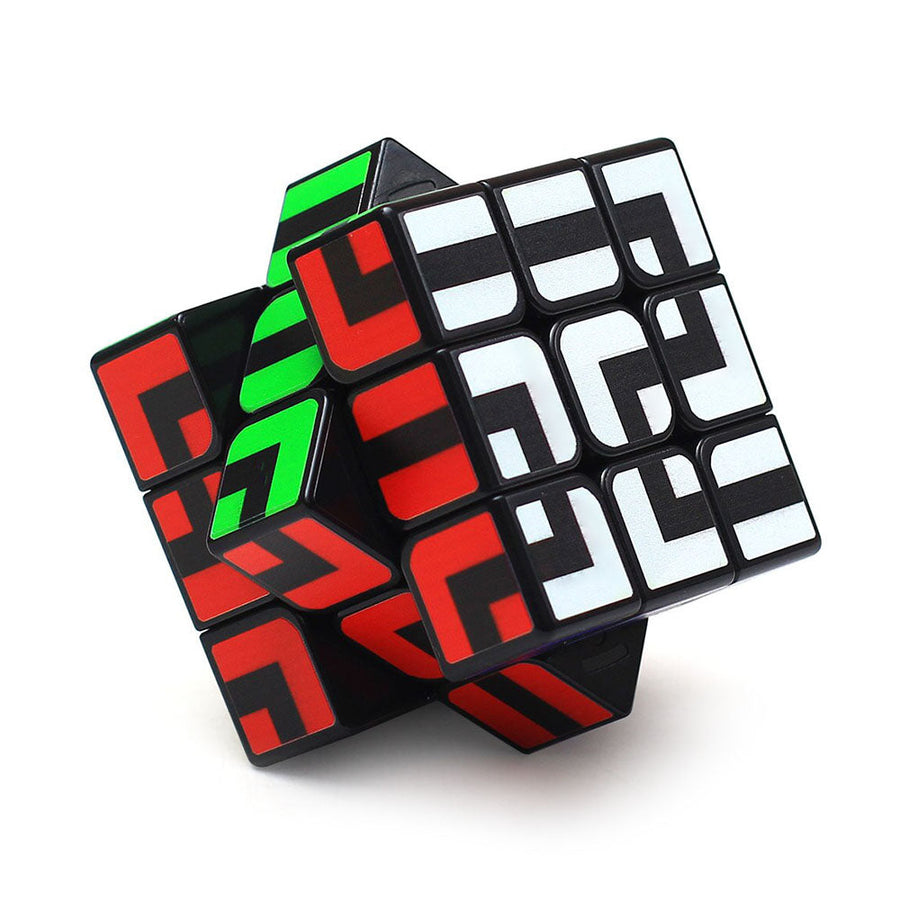 Cube casse-tête 3x3 Labyrinthe — vue 3