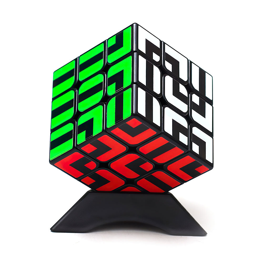 Cube casse-tête 3x3 Labyrinthe — vue 1