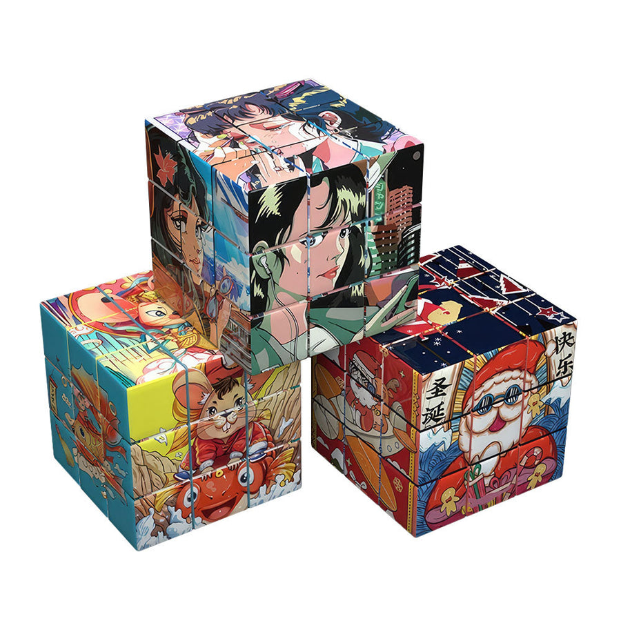 Rubik Cube 3x3 personnalisable — vue 4