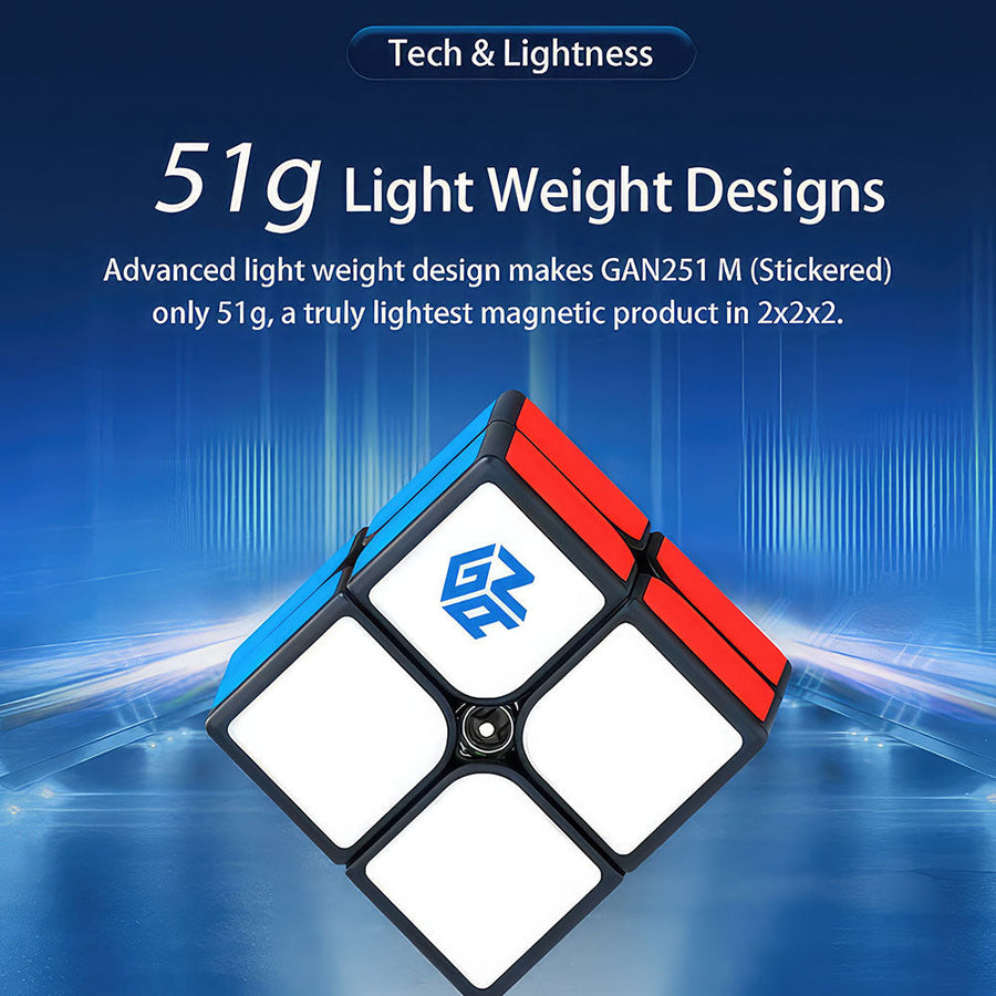 Cube magnétique 2x2 GAN 251 — vue 3
