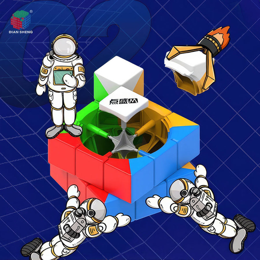 Rubik’s Cube 3x3 DianSheng Super Giant – vue 4