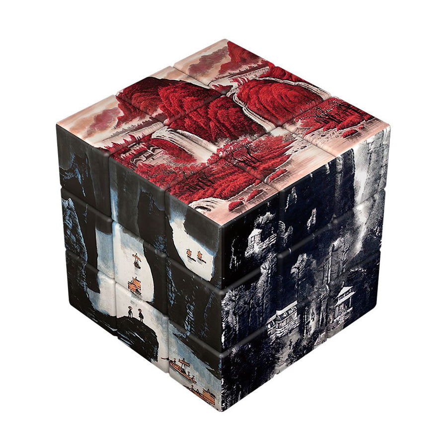 Rubik Cube 3x3 Chinois — vue 3