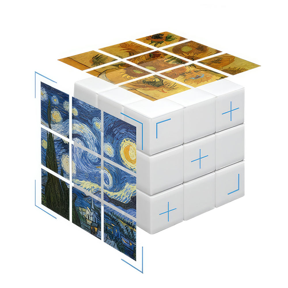 Rubik Cube 3x3 personnalisable — vue 1