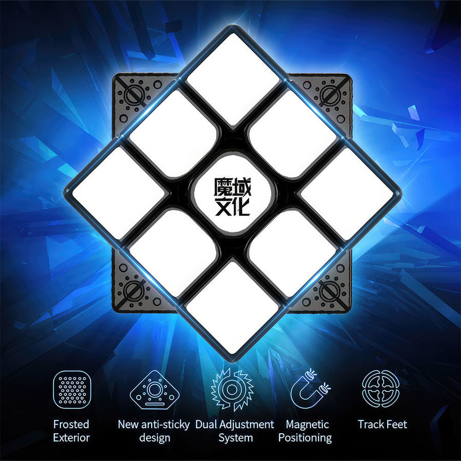Cube magnétique 3x3 MoYu Weilong WRM 2020 — vue 3