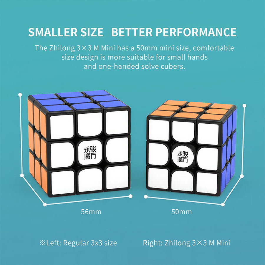 Cube magnétique 3x3 YJ Zhilong Mini — vue 4