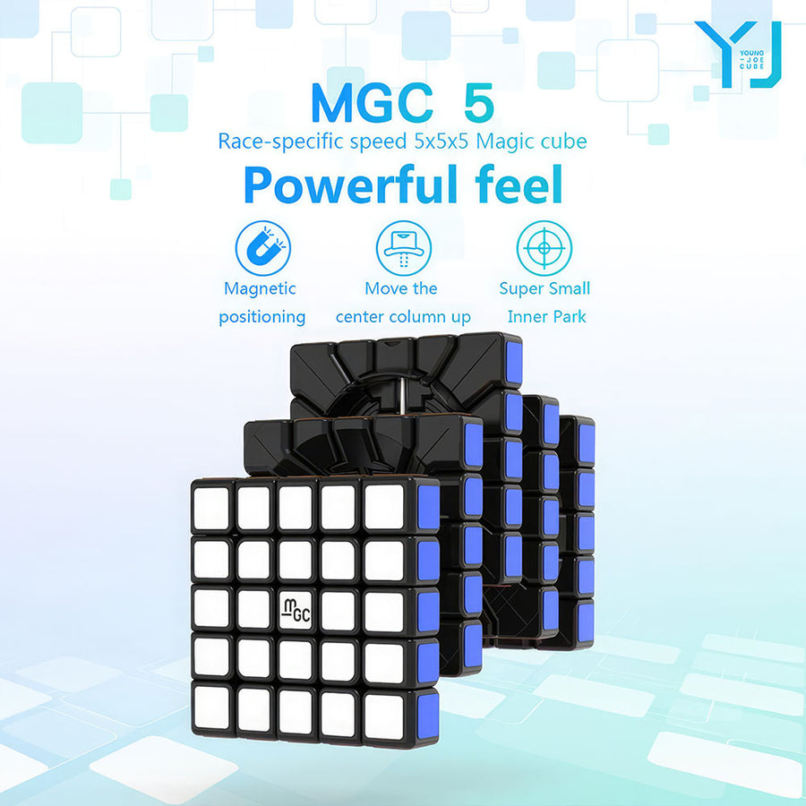 Rubik’s Cube YJ MGC 5x5 Magnétique – vue 4