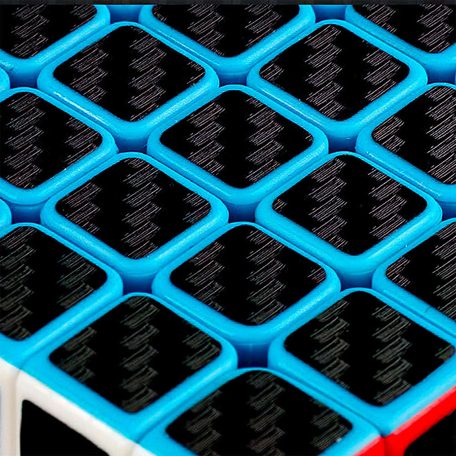 Rubik's cube 4x4 en fibre de carbone