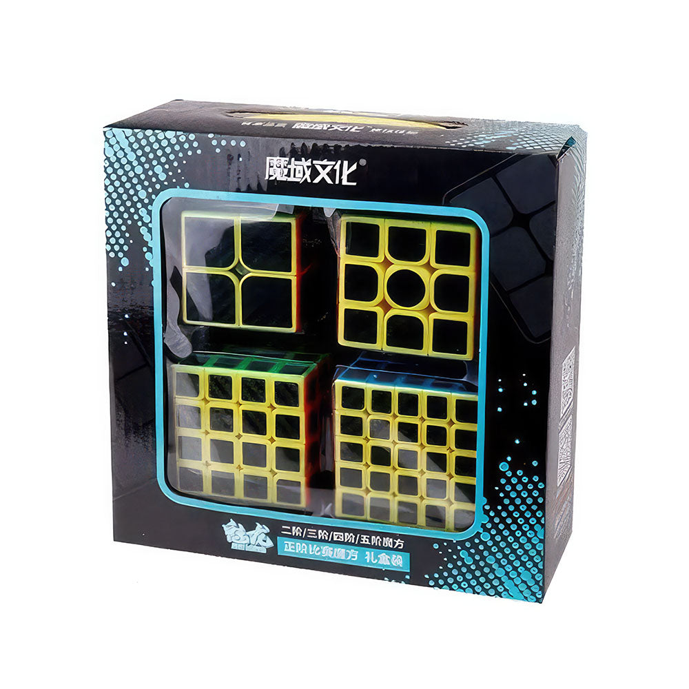 Rubik’s Cube Carbon Fiber Set – vue 1