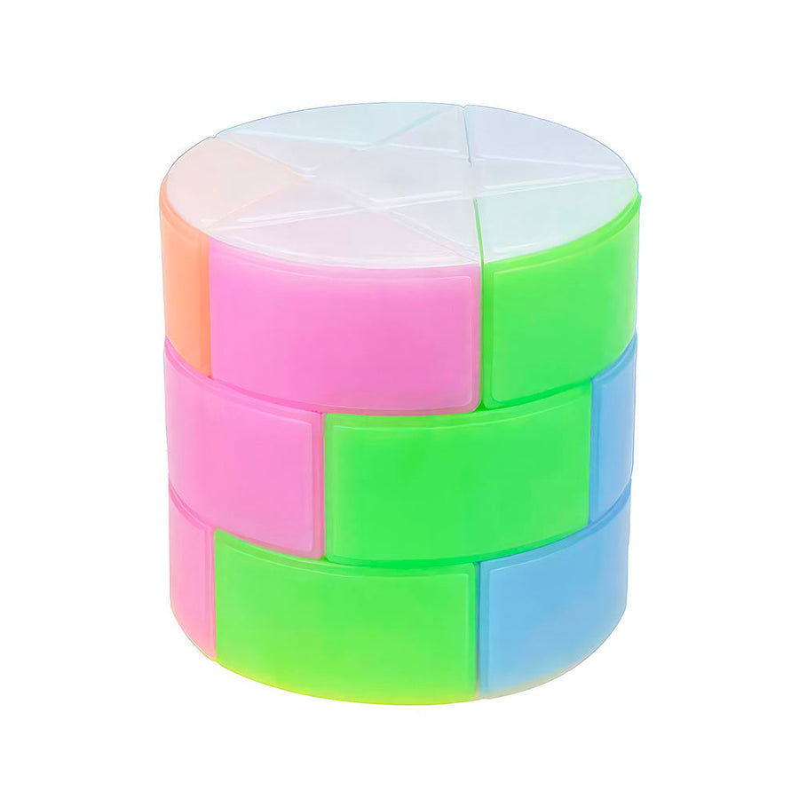 Cube casse-tête YongJun Cylindre Arc-En-Ciel — vue 2