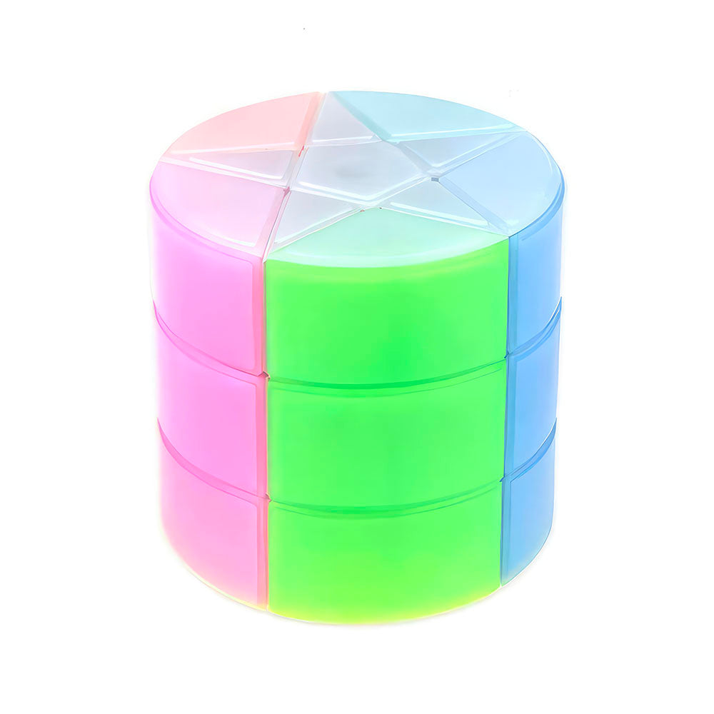 Cube casse-tête YongJun Cylindre Arc-En-Ciel — vue 1