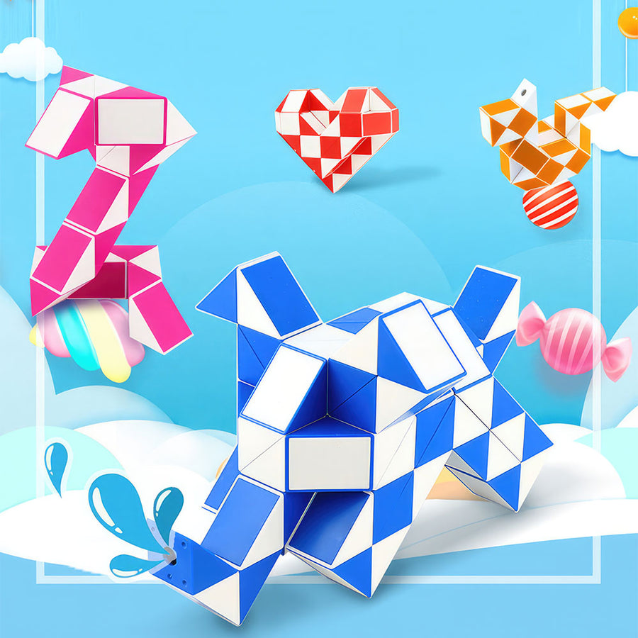 Rubik’s Cube Snake – vue 4