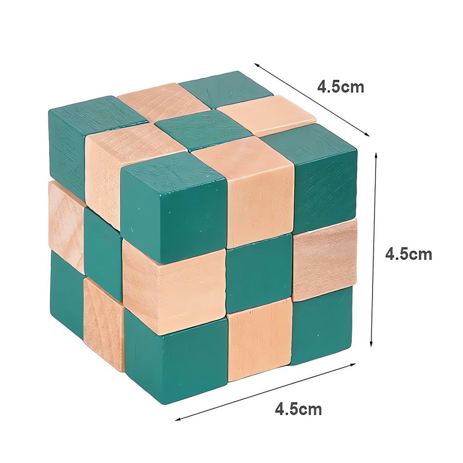 Cube en Bois — vue 3