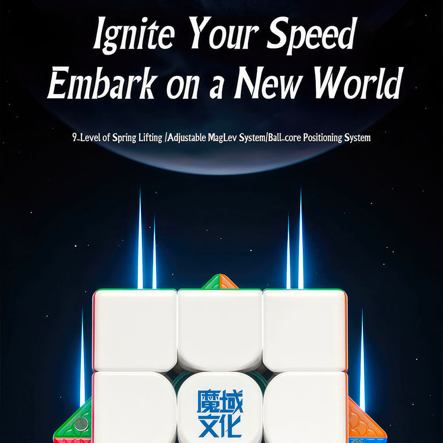 Rubik’s Cube 3x3 MoYu Weilong WRM V9 – vue 2