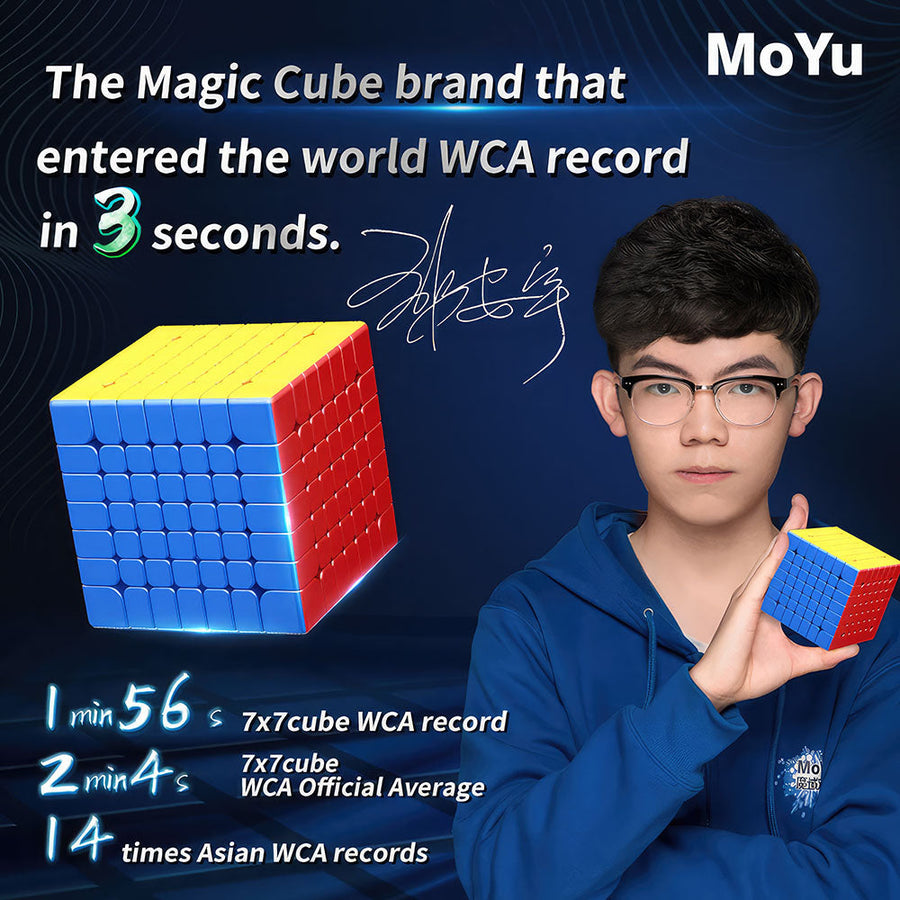 Rubik’s Cube 7x7 MoYu Aofu WR M – vue 3