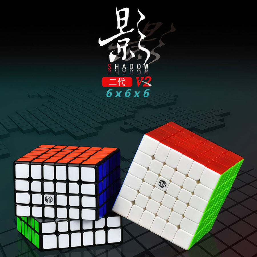 Rubik’s Cube 6x6 QiYi X-Man Shadow v2 M – vue 3