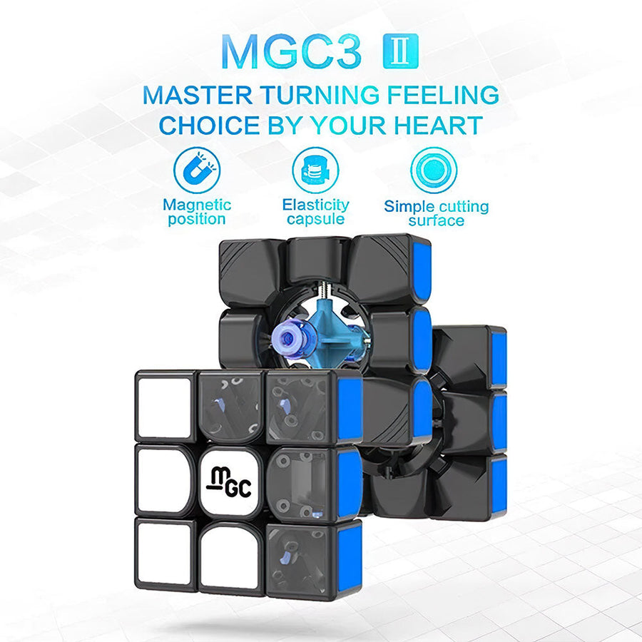 Cube magnétique 3x3 YJ MGC3 V2 — vue 2