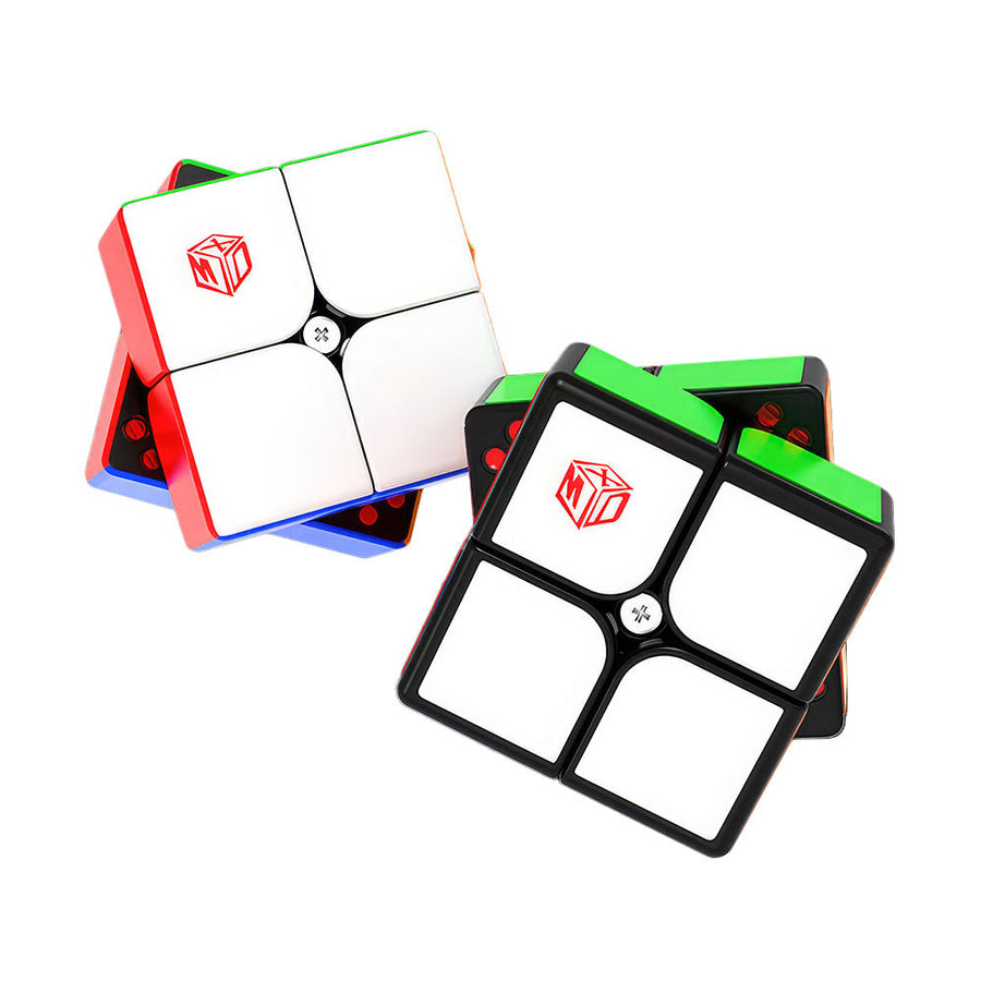 Rubik’s Cube 2x2 QiYi X-Man Flare Magnétique – vue 1